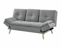 DANIELA, canap&eacute; Clic-clac avec tablette rabattable rev&ecirc;tement tissu NEVE,184*94/114*91cm