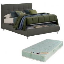 DEVA, Lit Coffre, différentes dimensions et revêtements disponibles, avec matelas