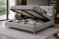 DEVA, Lit Coffre, diff&eacute;rentes dimensions et rev&ecirc;tements disponibles, sans matelas