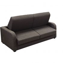 ERIC, Convertible Rapido pour usage quotidien, couchage 120,140 ou 160 cm en Tissu Galardo 