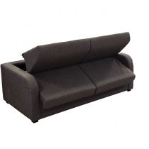 ERIC, Convertible Rapido pour usage quotidien, couchage 120,140 ou 160 cm en Tissu Galardo 