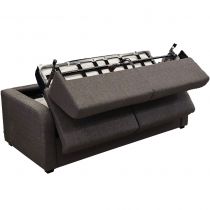 ERIC, Convertible Rapido pour usage quotidien, couchage 120,140 ou 160 cm en Tissu Galardo 