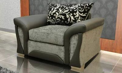 Fauteuil 1 place SHANNON rev�tement principal tissu COBRA