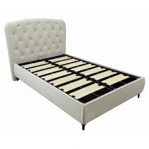 FRIDA, Lit Coffre, différentes dimensions et revêtements disponibles, vendu avec matelas