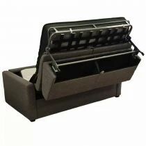 GEANT, Convertible pour usage quotidien, Couchage 120cm  en tissu Artemis