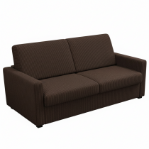 GEANT, Convertible pour usage quotidien, Couchage 140cm en Velours Côtelé 
