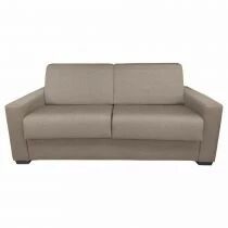 GEANT, Convertible pour usage quotidien, Couchage 160cm  en tissu Largo