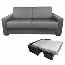 GEANT, Convertible pour usage quotidien, Couchage 160cm  en tissu Luna