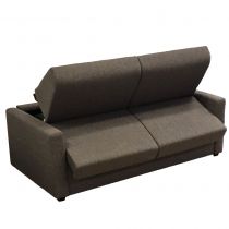 GEANT, Convertible pour usage quotidien, Couchage 160cm en Velours Côtelé 