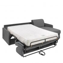 GEANT18, Convertible Rapido reversible à usage quotidien en tissu Artemis. Couchage 120 / 140 ou 160cm