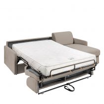 GEANT18, Convertible Rapido reversible à usage quotidien en tissu Artemis. Couchage 120 / 140 ou 160cm