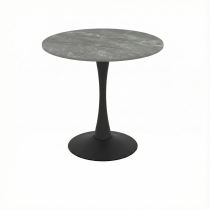 HIKME Table RONDE Ceramique 80x80x75cm