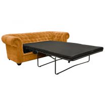 IMPERIAL, Canapé 2 places Chesterfield convertible Som\'toile en velours Tiffany