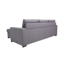ITACA, Canapé convertible Gigogne avec coffre, revêtement Tissu Artemis ou Luna
