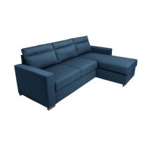 ITACA, Canapé convertible Gigogne avec coffre, revêtement Tissu Artemis ou Luna
