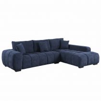 JURA, Canapé d\'angle fixe (angle droit) en tissu