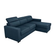 KEROS, convertible Gigogne avec méridienne coffre, revêtement Tissu Artemis ou Luna