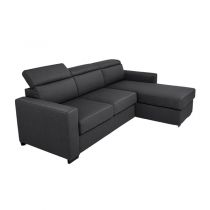 KEROS, convertible Gigogne avec méridienne coffre, revêtement Tissu Artemis ou Luna