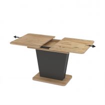 LALI 120cm extensible +40cm Table (Rivoli-Anthracite)