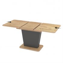 LALI 120cm extensible +40cm Table (Rivoli-Anthracite)