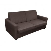 LELUX, convertible rapido 120, 140 ou 160cm pour usage quotidien en tissu effet cuir Largo