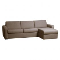 LELUX CORNER, Convertible rapido pour usage quotidien, plusieurs dimensions de couchage, tissu Artemis.