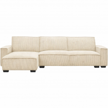 LEON, Canap&eacute; d\'angle convertible (m&eacute;canisme Clic Clac)  avec m&eacute;ridienne