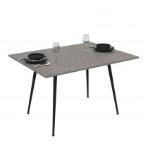 Lilis Table extensible 90cm à 120cm (Retro Stone)