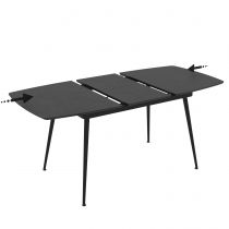 Lilis Table extensible 90cm à 120cm (Retro Stone)