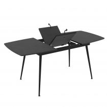 Lilis Table extensible 90cm &agrave; 120cm (Retro Stone)