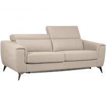LINDA, Convertible pour usage quotidien, couchage 140cm en tissu