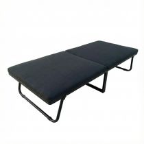 Lit Pliant noir, 80x190cm / 90x190cm