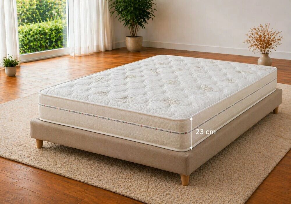 Matelas ALOE SOFT en mousse &eacute;paisseur 23cm (toutes dimensions)