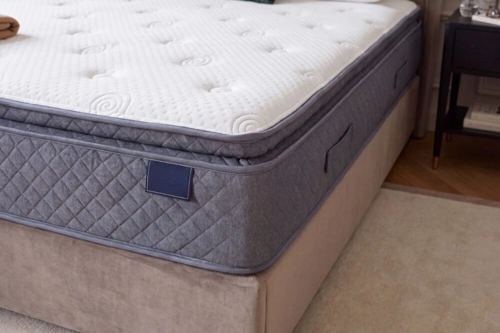 MATELAS PILLOWTOP, matelas avec surmatelas &agrave; m&eacute;moire de forme, &eacute;paisseur 30cm (toutes dimensions)
