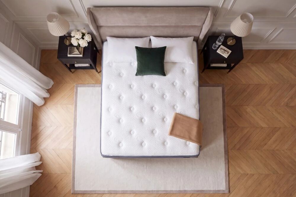 MATELAS PILLOWTOP, matelas avec surmatelas &agrave; m&eacute;moire de forme, &eacute;paisseur 30cm (toutes dimensions)