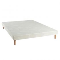 MEMORY AIR CONFORT Matelas en mousse, 2cm de mémoire de forme, épaisseur 20cm (toutes dimensions)  + SOMMIER TAPISSIER + PIEDS B