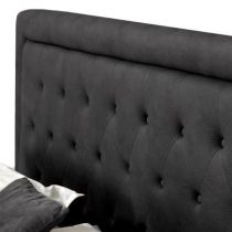 MINERVA, Lit coffre existe en plusieurs dimensions en PU, avec option matelas Aloe Vera 18cm