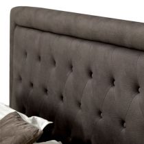 MINERVA, Lit coffre existe en plusieurs tailles de couchage : 120/140x190cm 160/180x200cm en Velours