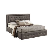 MINERVA, Lit coffre existe en plusieurs tailles de couchage : 120/140x190cm 160/180x200cm en Velours