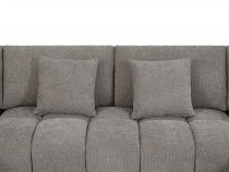 MONT BLANC(GRIS GRAPHITE)-U- GRIS (JYMLK23S38-A20)-379*207*207cm (vendu sans le pouf)