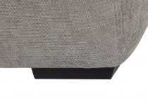 MONT BLANC(GRIS GRAPHITE)-U- GRIS (JYMLK23S38-A20)-379*207*207cm (vendu sans le pouf)