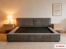 NADIA, Lit coffre avec sommier plein existe en plusieurs tailles de couchage et couleurs. PRECOMMANDE ARRIVE VERS LE 15 FEVRIER