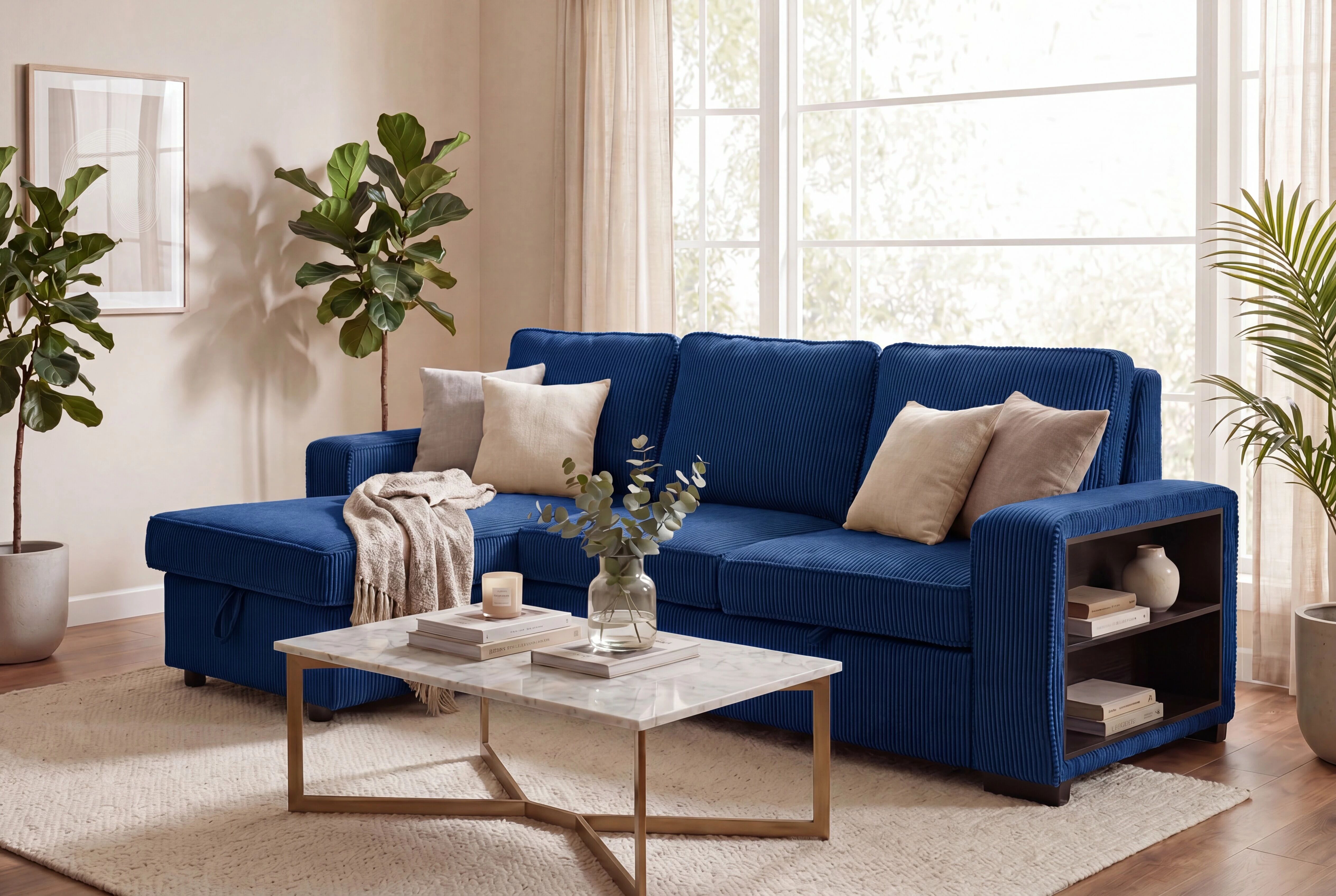 NERO, Grand Angle gauche convertible gigogne non reversible. EN STOCK