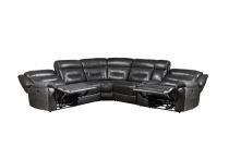 NEVADA 2R2 Relax manuel LEATHER GEL BLACK NOIR