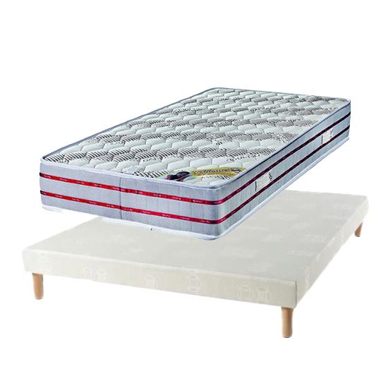 King of Dreams Bamboo Matelas 70x190 Tissu Bambou - Hauteur 24 cm