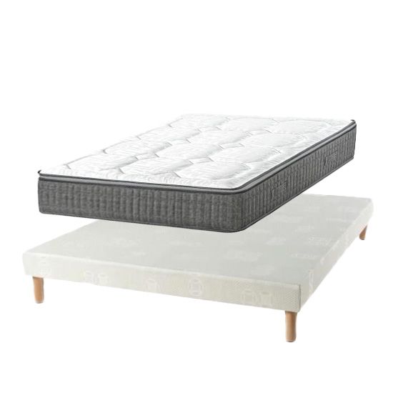 Relax - matelas 160x200 cm elegance, hauteur +/- 30 cm, ressorts ensachés