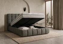 Pack Lit BUBBLE 140x190 + Matelas 140x190 � Aloe Soft ou Bambou au choix