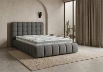 Pack Lit BUBBLE 140x190 + Matelas 140x190 � Aloe Soft ou Bambou au choix