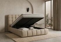 Pack Lit BUBBLE 140x190 + Matelas 140x190 � Aloe Soft ou Bambou au choix