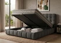 Pack lit BUBBLE 180 x 200 cm + Matelas Aloe Soft ou Bambou au choix